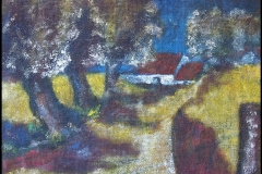 Paisaje Belga (óleo sobre tela de saco sobre lienzo 900x700)